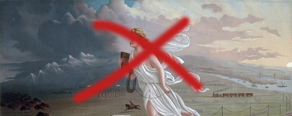 no manifest destiny